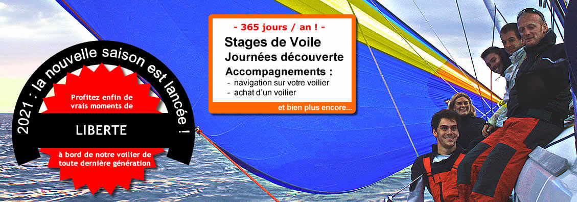 voilier-morbihan-happypeople Stage de voile Voilier Morbihan