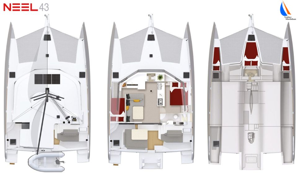 Neel 43 de Voilier Morbihan