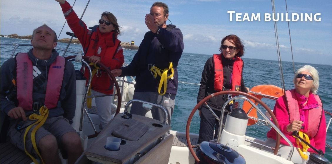 Team Building Trimaran Voilier Morbihan