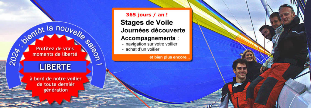 Stage de voile Voilier Morbihan
